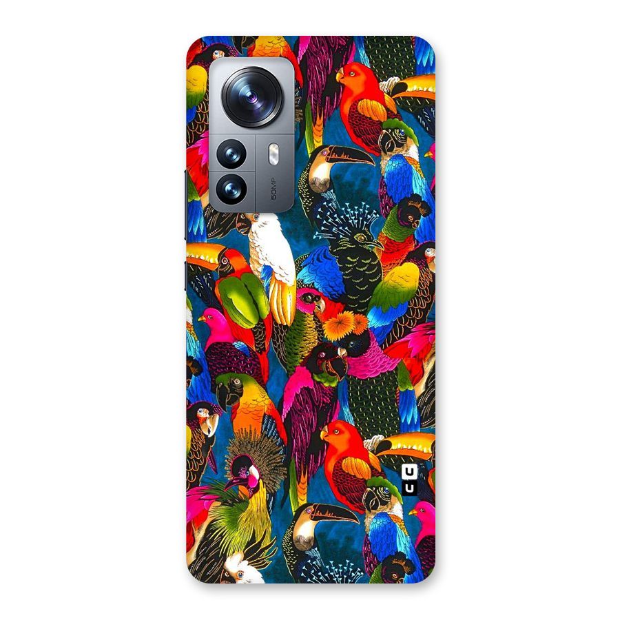 Parrot Art Back Case for Xiaomi 12 Pro