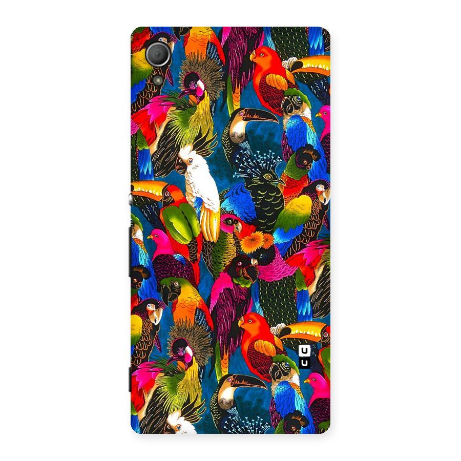 Parrot Art Back Case for Xperia Z4