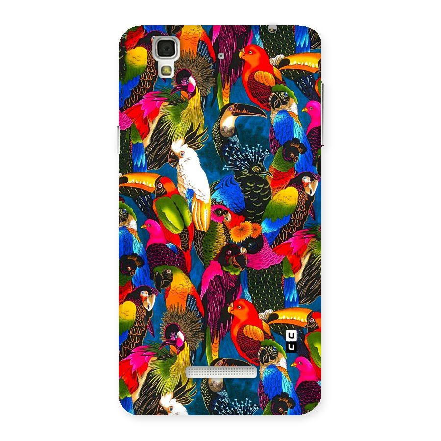 Parrot Art Back Case for YU Yureka Plus