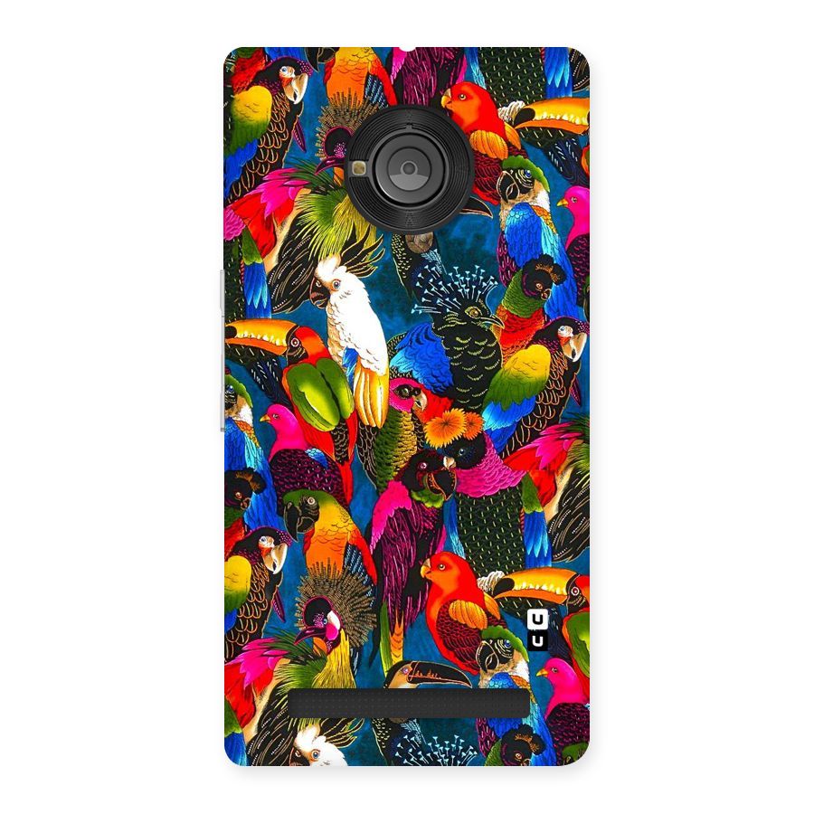 Parrot Art Back Case for Yu Yuphoria