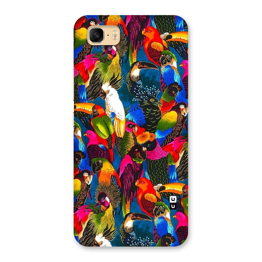 Parrot Art Back Case for Zenfone 3s Max