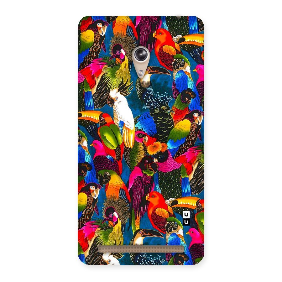 Parrot Art Back Case for Zenfone 6