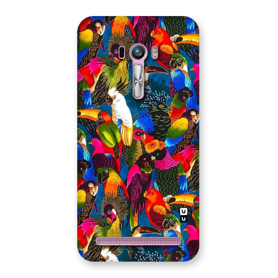 Parrot Art Back Case for Zenfone Selfie