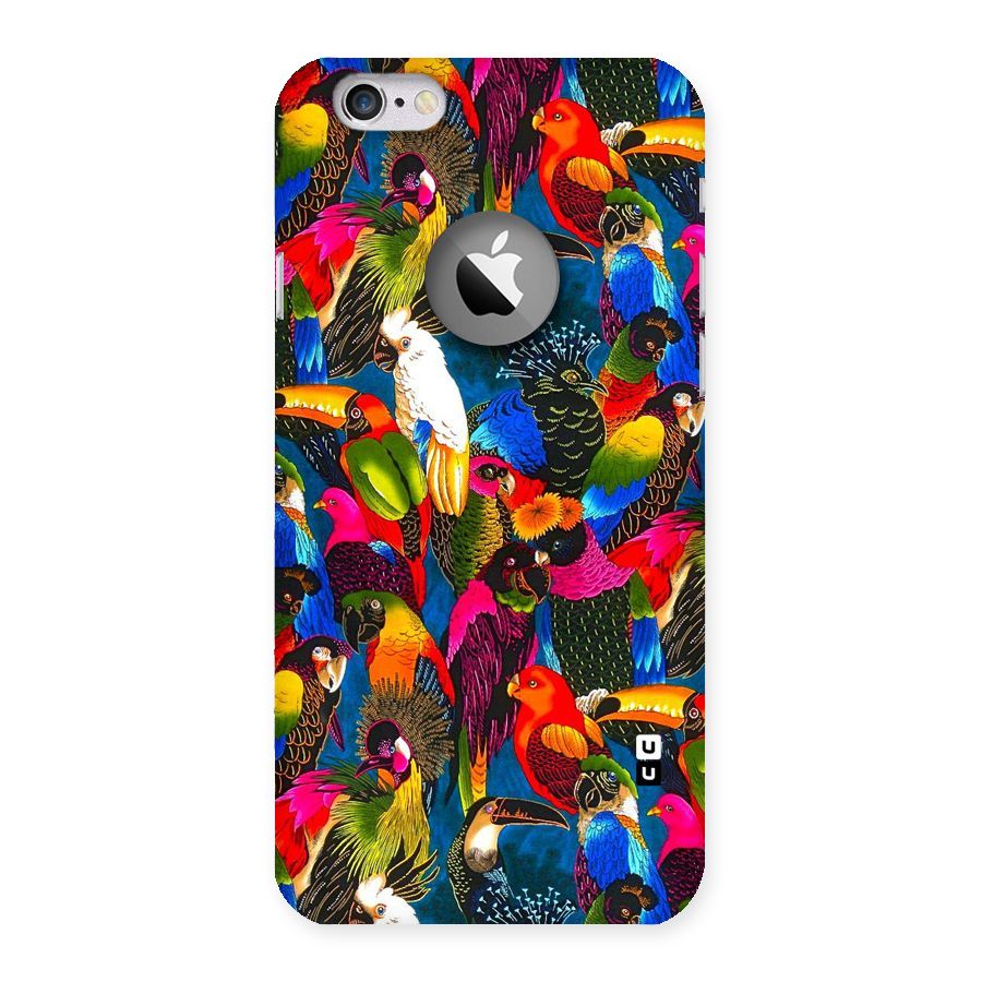 Parrot Art Back Case for iPhone 6 Logo Cut
