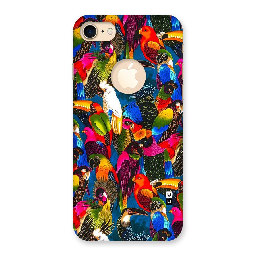 Parrot Art Back Case for iPhone 7 Logo Cut