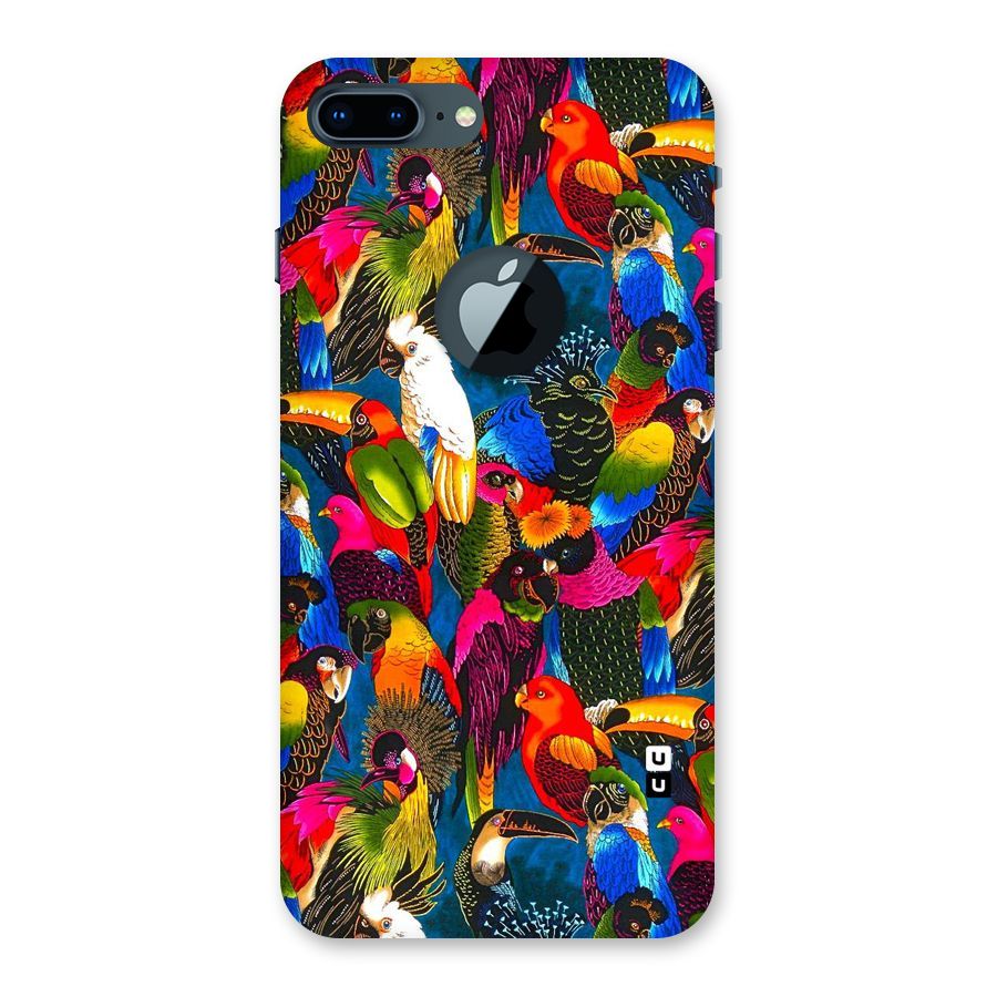 Parrot Art Back Case for iPhone 7 Plus Logo Cut