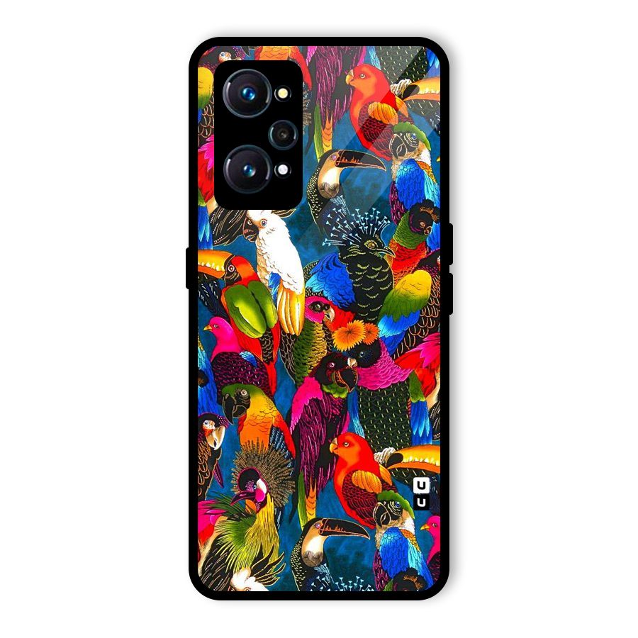 Parrot Art Glass Back Case for Realme GT Neo2