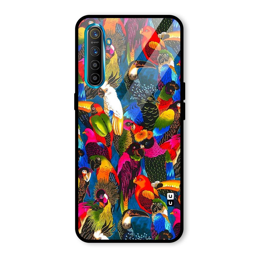 Parrot Art Glass Back Case for Realme X2