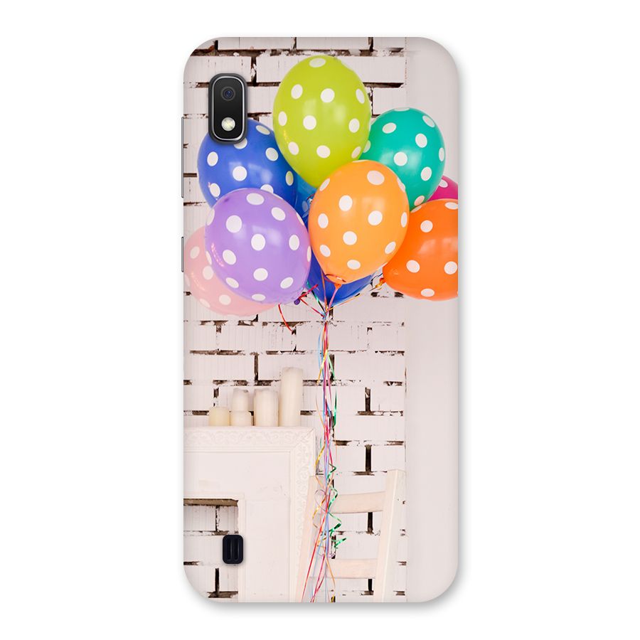 Party Balloons Back Case for Galaxy A10