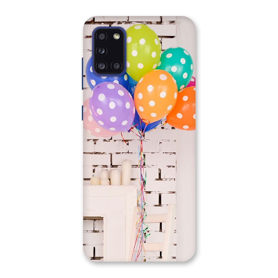 Party Balloons Back Case for Galaxy A31