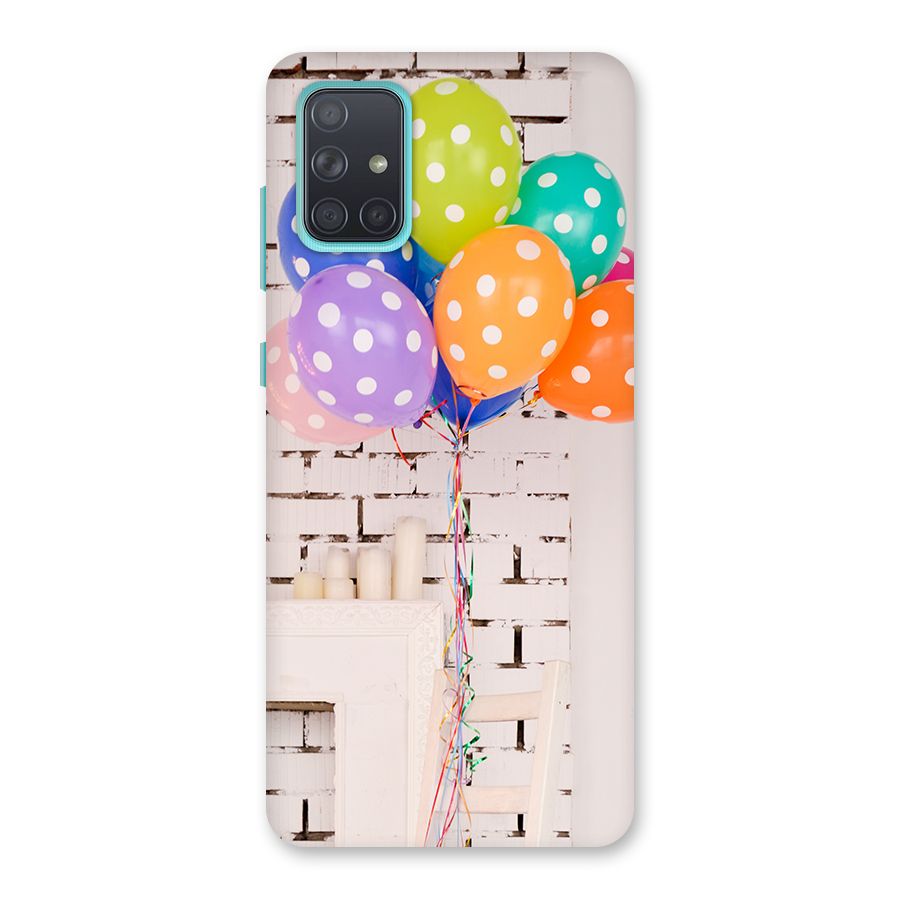 Party Balloons Back Case for Galaxy A71