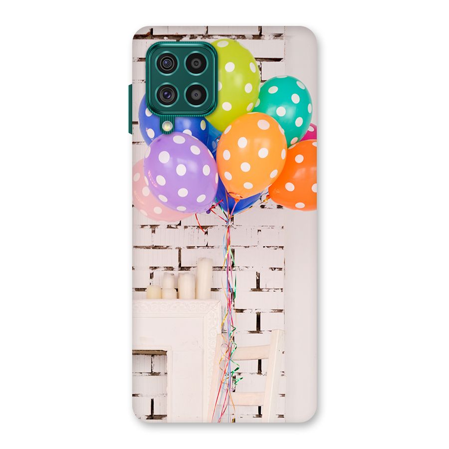 Party Balloons Back Case for Galaxy F62