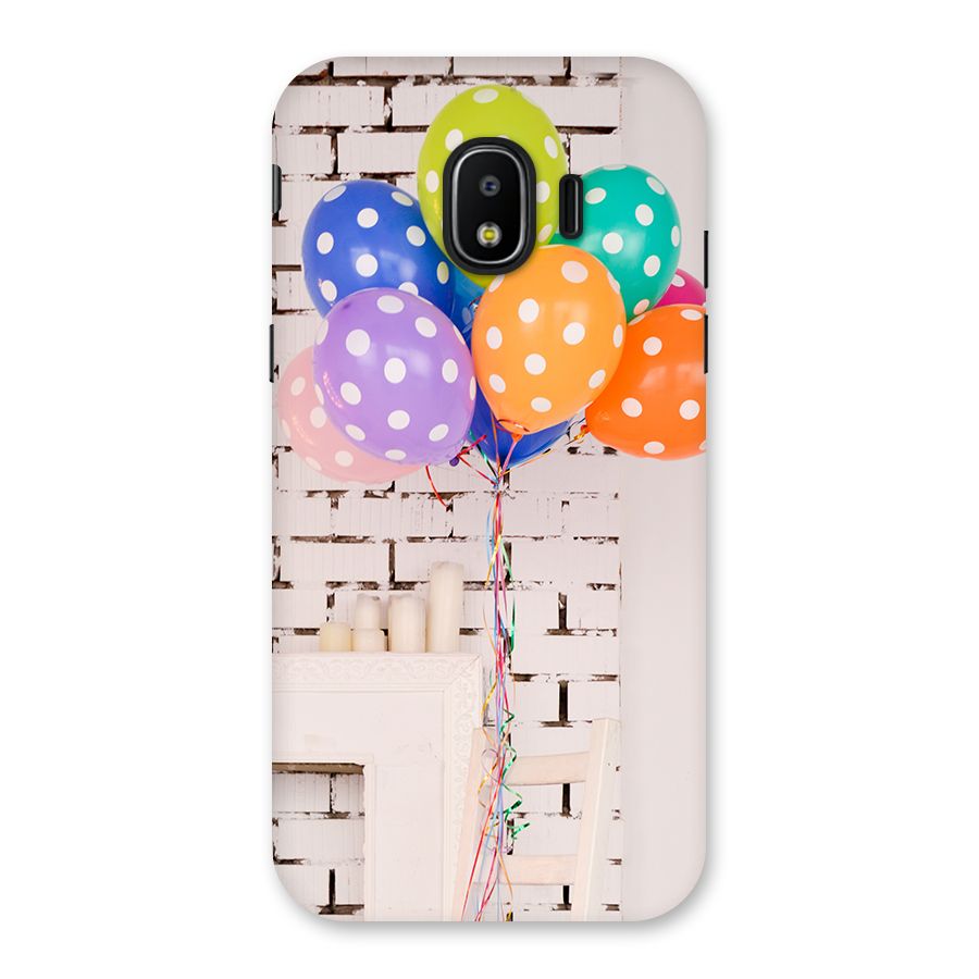 Party Balloons Back Case for Galaxy J2 Pro 2018