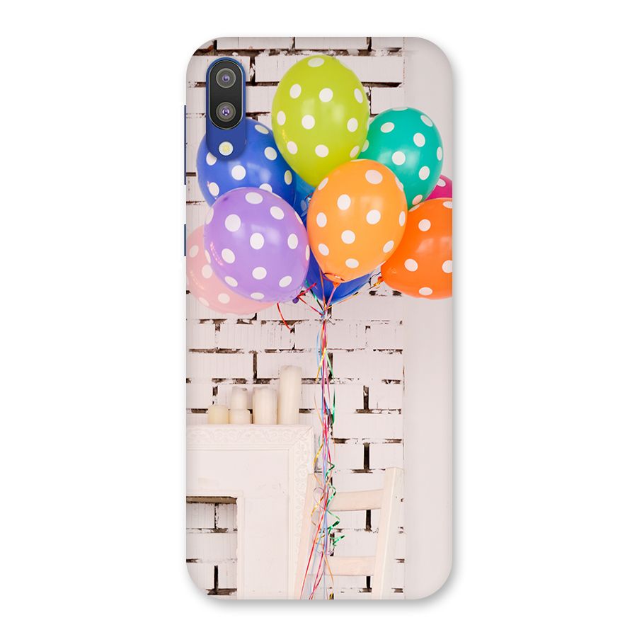 Party Balloons Back Case for Galaxy M10