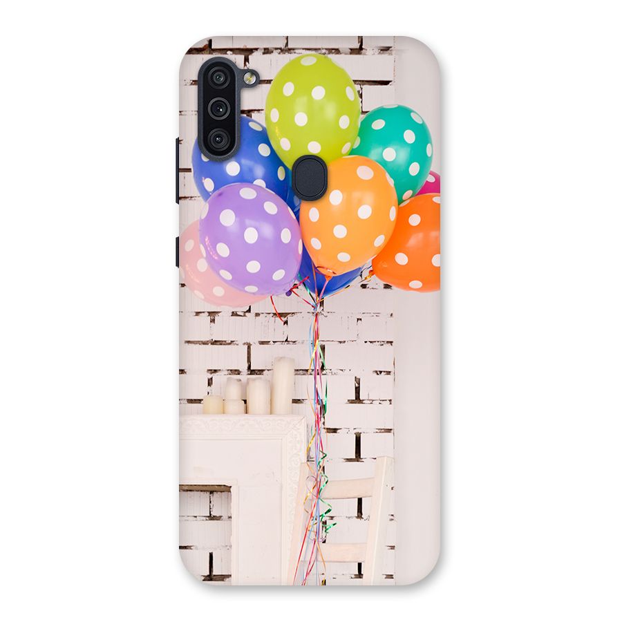 Party Balloons Back Case for Galaxy M11