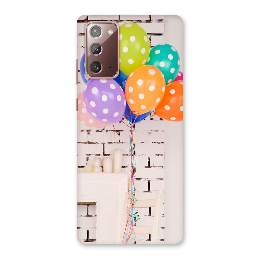 Party Balloons Back Case for Galaxy Note 20