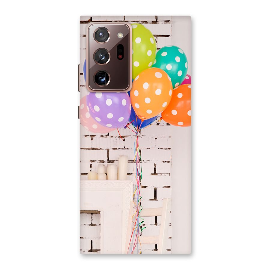Party Balloons Back Case for Galaxy Note 20 Ultra