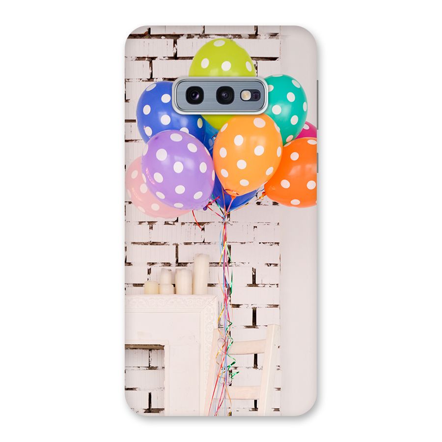 Party Balloons Back Case for Galaxy S10e