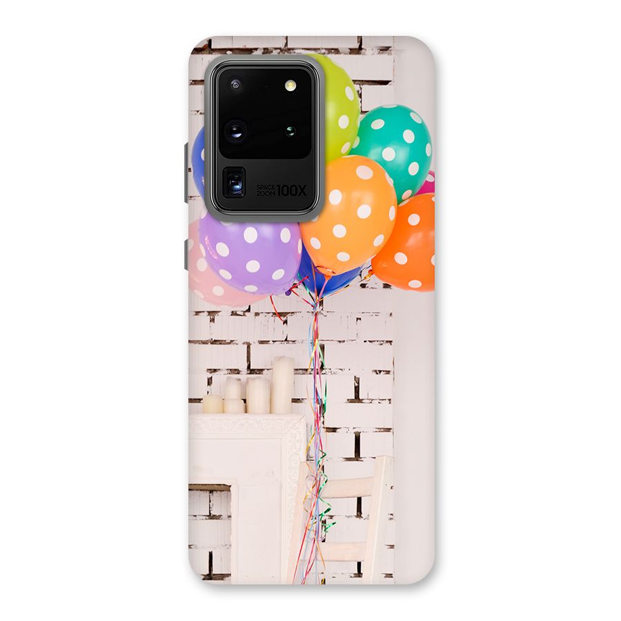 Party Balloons Back Case for Galaxy S20 Ultra