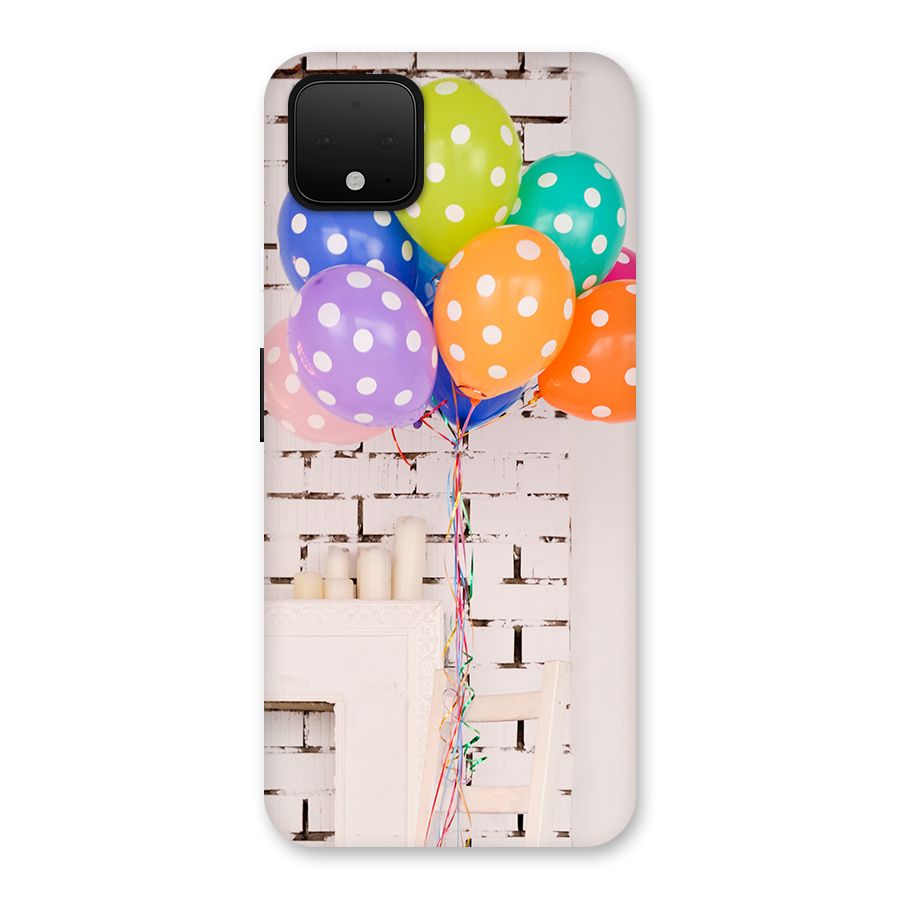 Party Balloons Back Case for Google Pixel 4 XL
