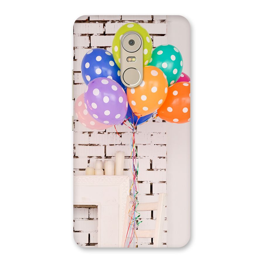 Party Balloons Back Case for Lenovo K6 Note