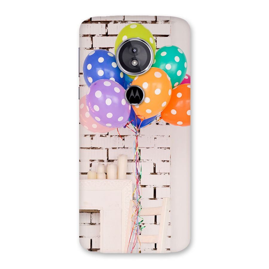 Party Balloons Back Case for Moto E5