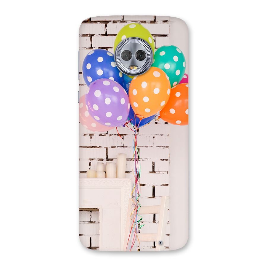 Party Balloons Back Case for Moto G6 Plus