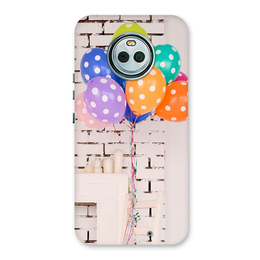 Party Balloons Back Case for Moto X4