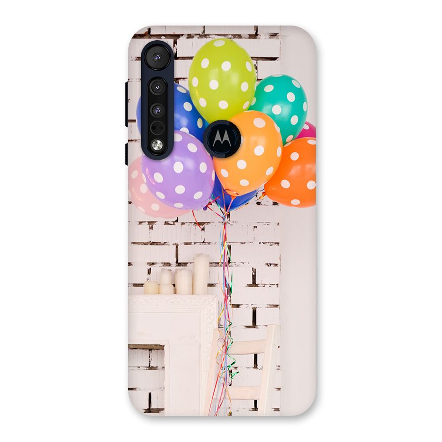Party Balloons Back Case for Motorola One Macro