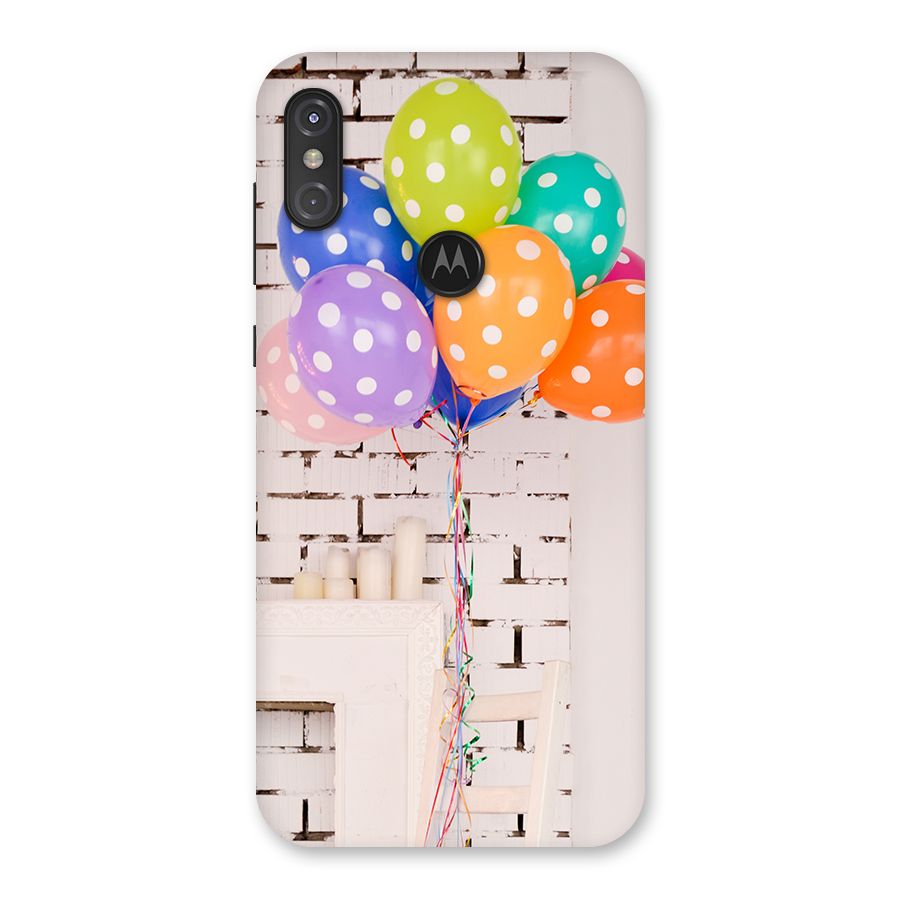 Party Balloons Back Case for Motorola One Power
