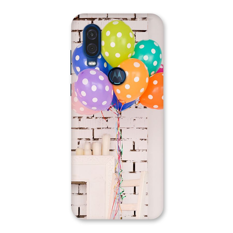 Party Balloons Back Case for Motorola One Vision