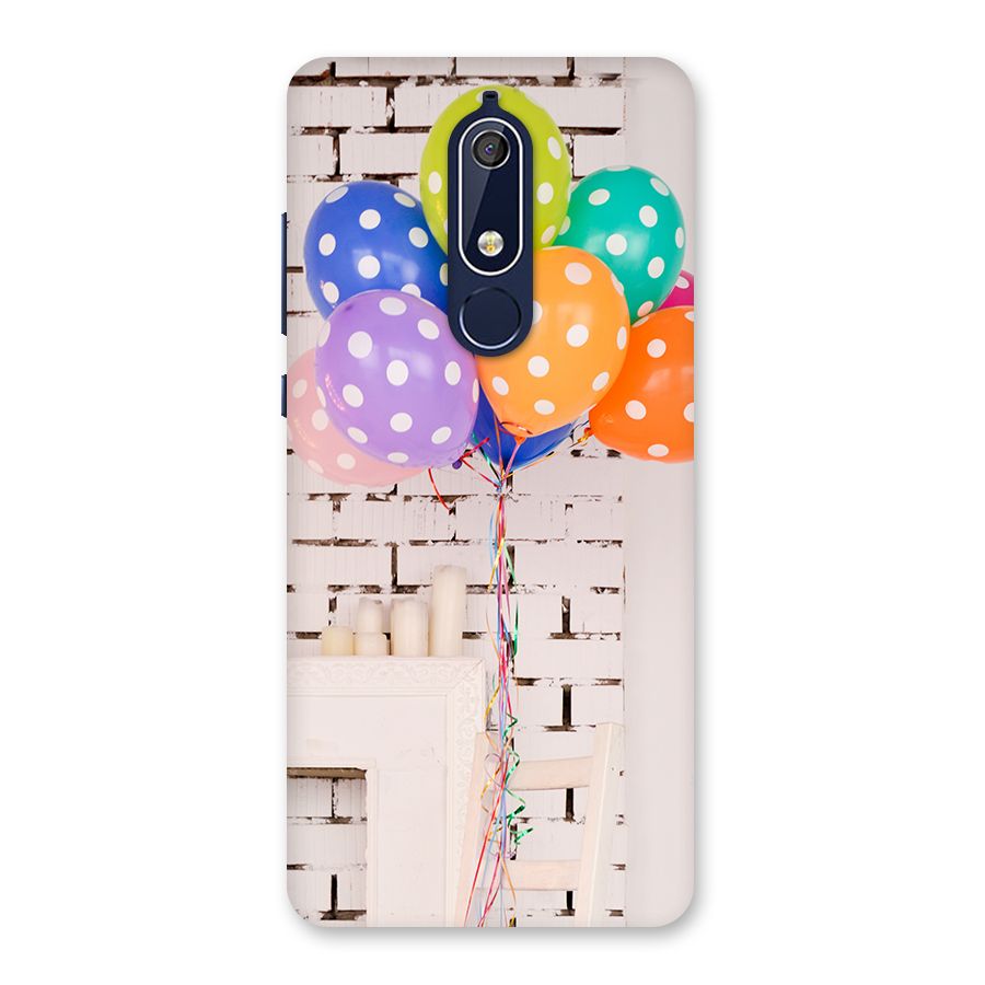 Party Balloons Back Case for Nokia 5.1