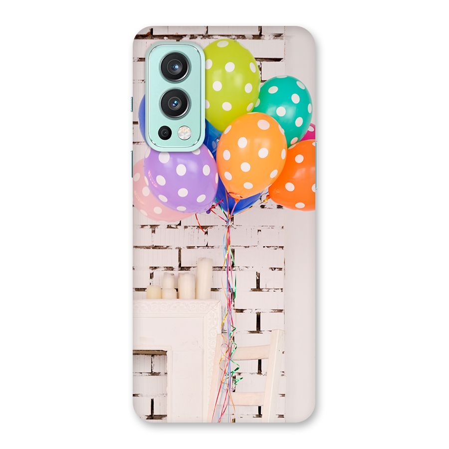 Party Balloons Back Case for OnePlus Nord 2 5G