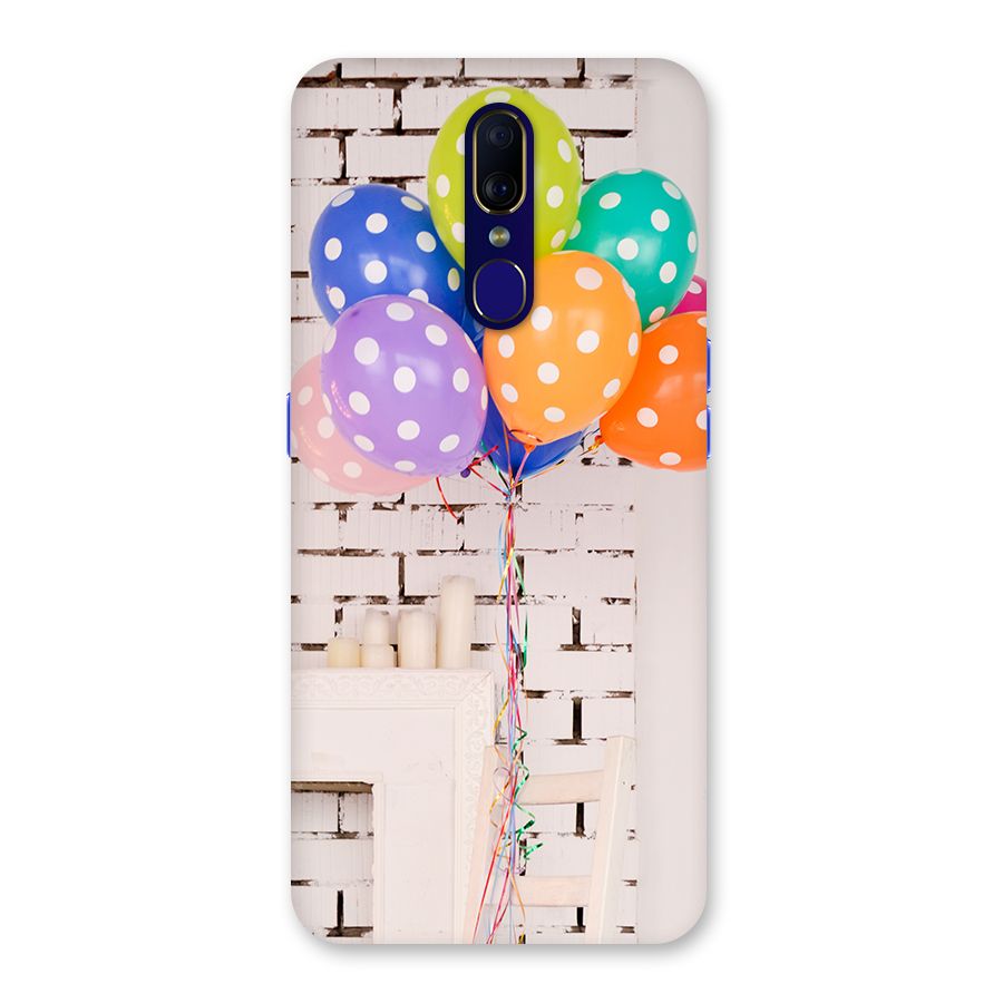 Party Balloons Back Case for Oppo F11