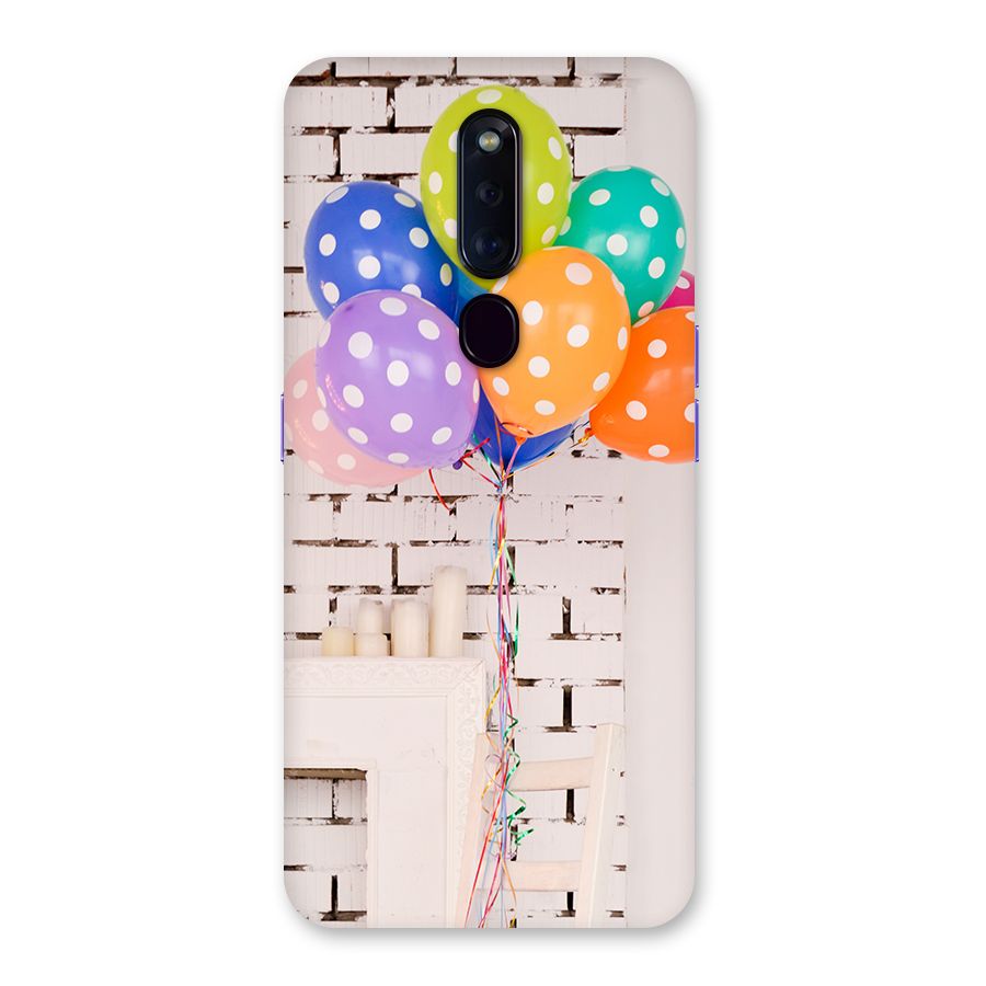 Party Balloons Back Case for Oppo F11 Pro
