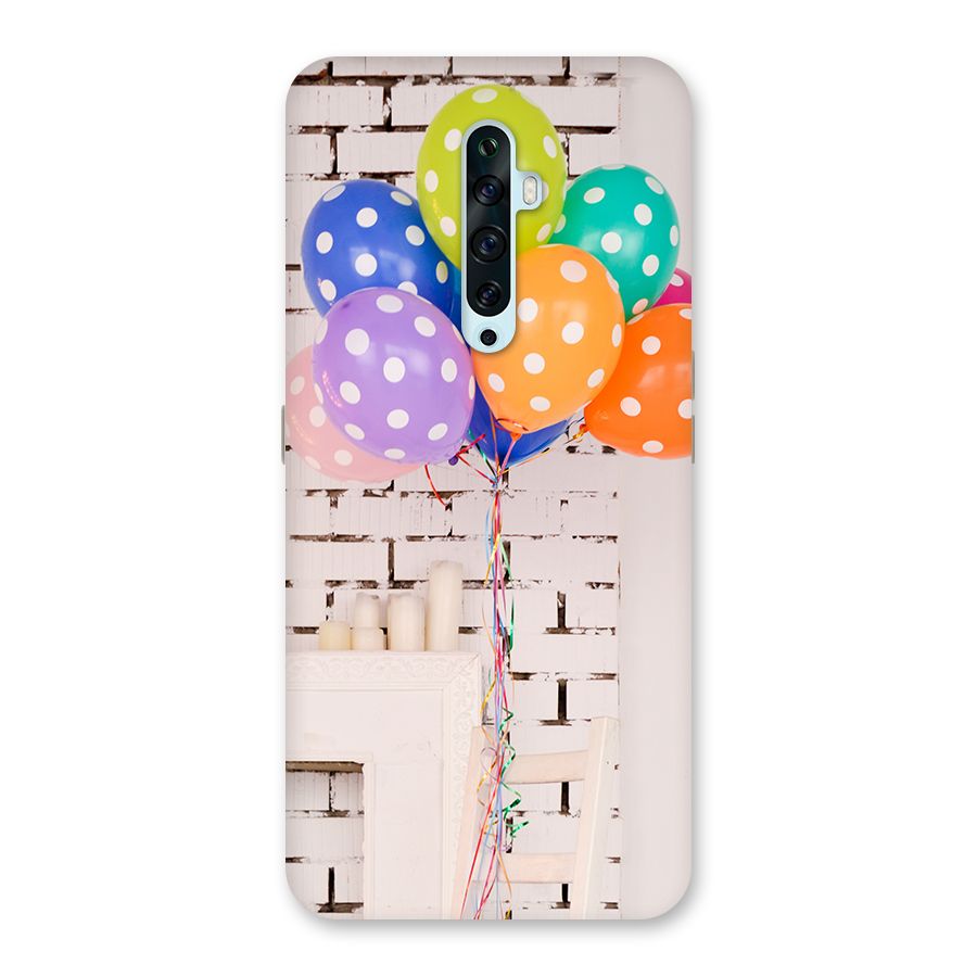Party Balloons Back Case for Oppo Reno2 Z