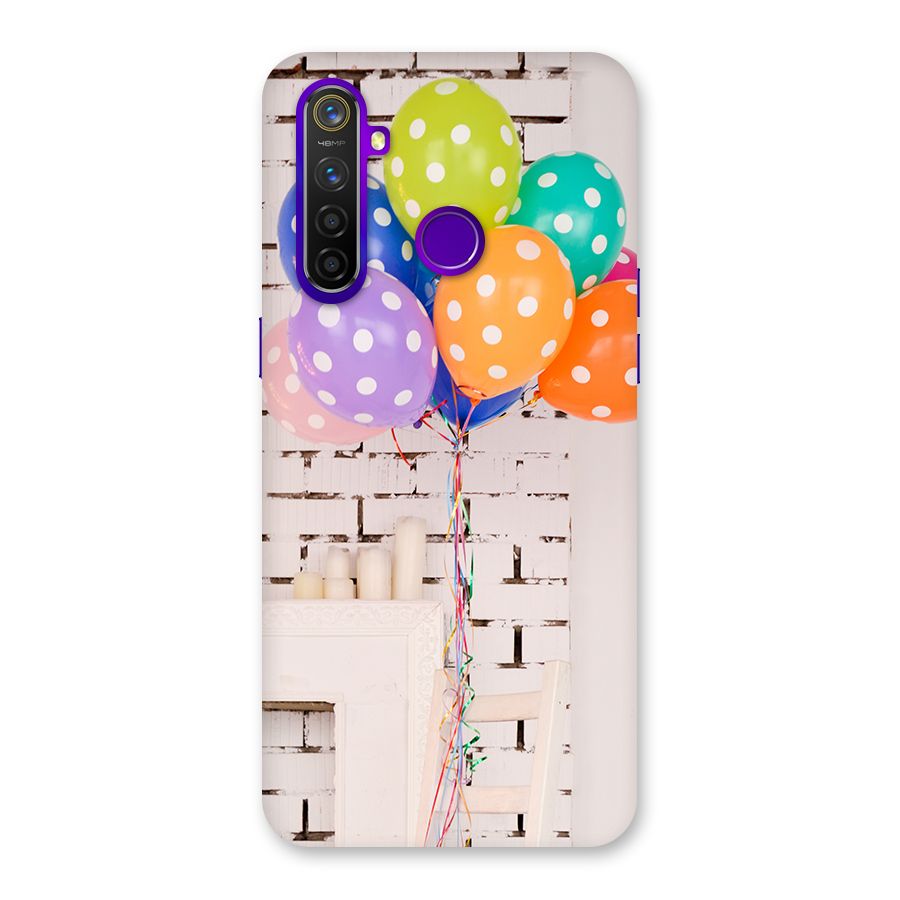 Party Balloons Back Case for Realme 5 Pro