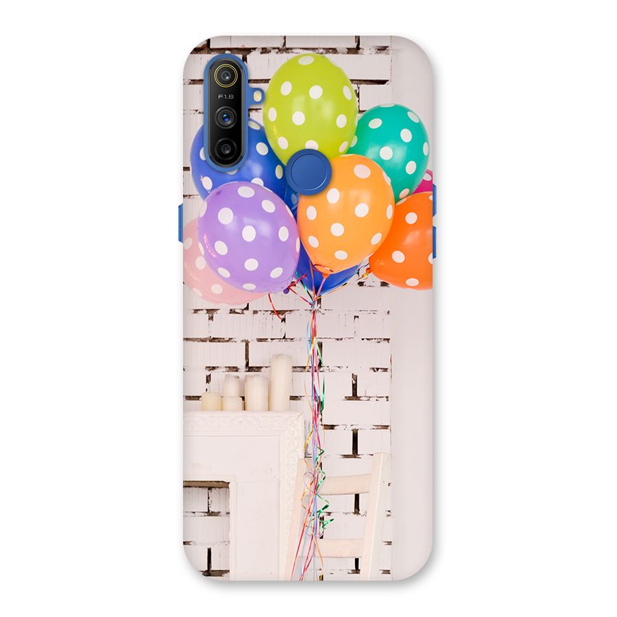 Party Balloons Back Case for Realme Narzo 10A