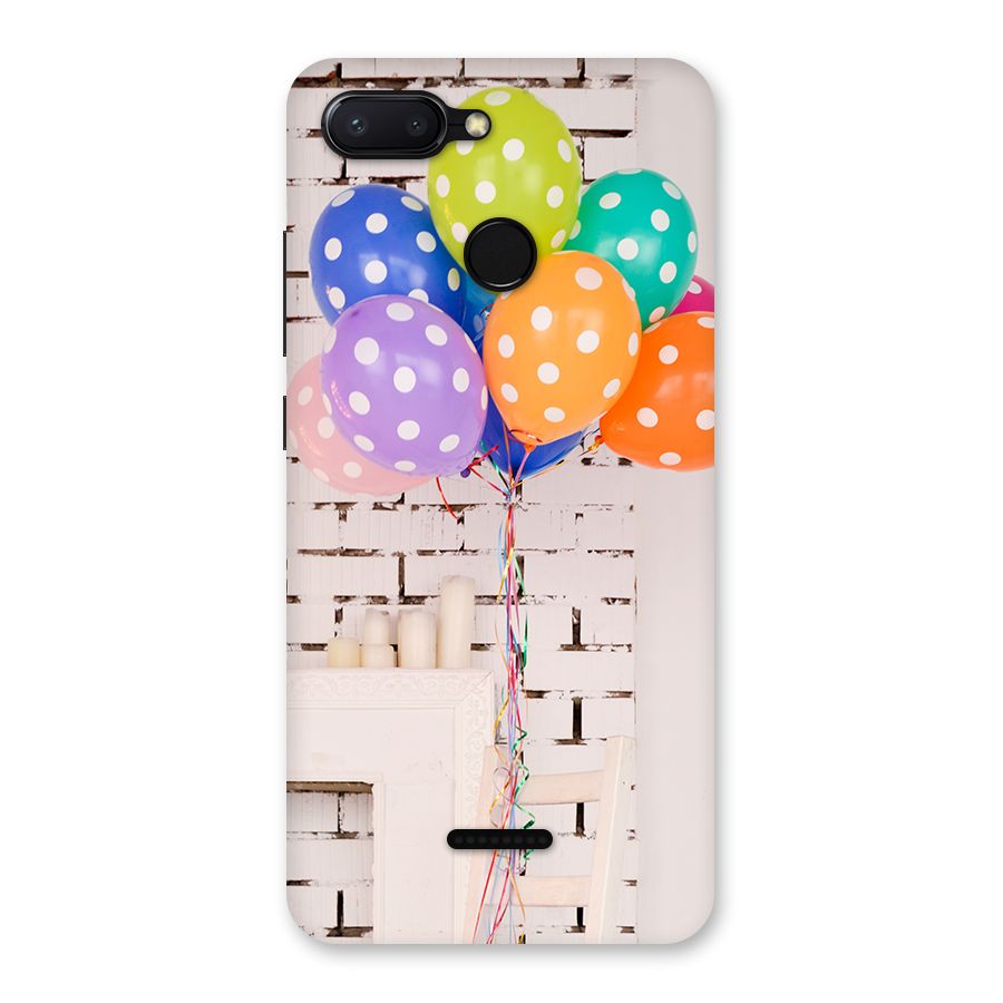 Party Balloons Back Case for Redmi 6