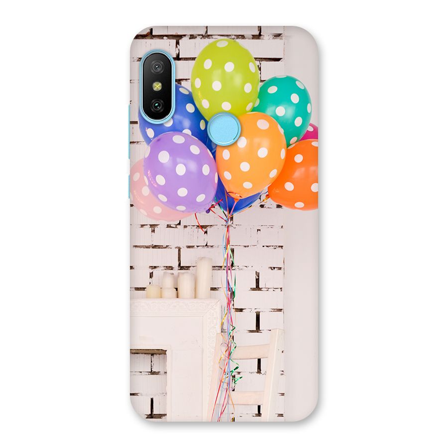 Party Balloons Back Case for Redmi 6 Pro