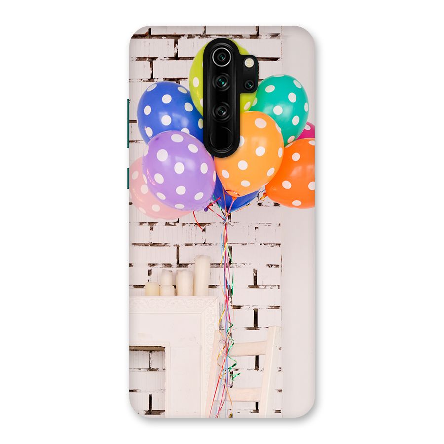Party Balloons Back Case for Redmi Note 8 Pro