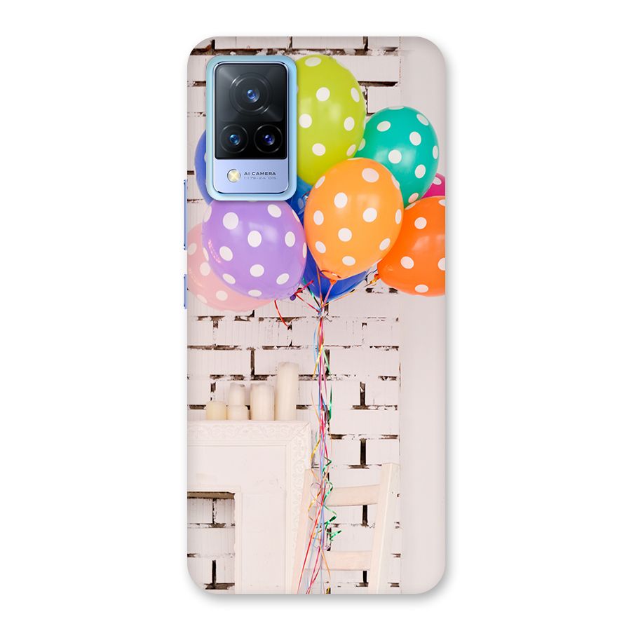Party Balloons Back Case for Vivo V21 5G