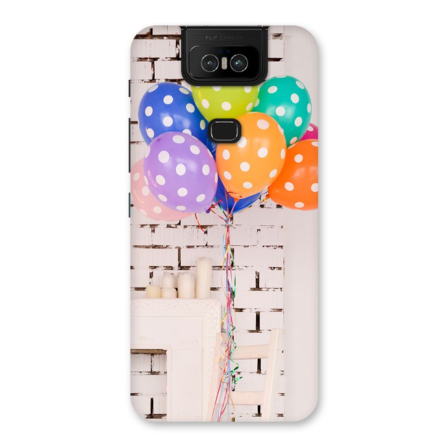 Party Balloons Back Case for Zenfone 6z