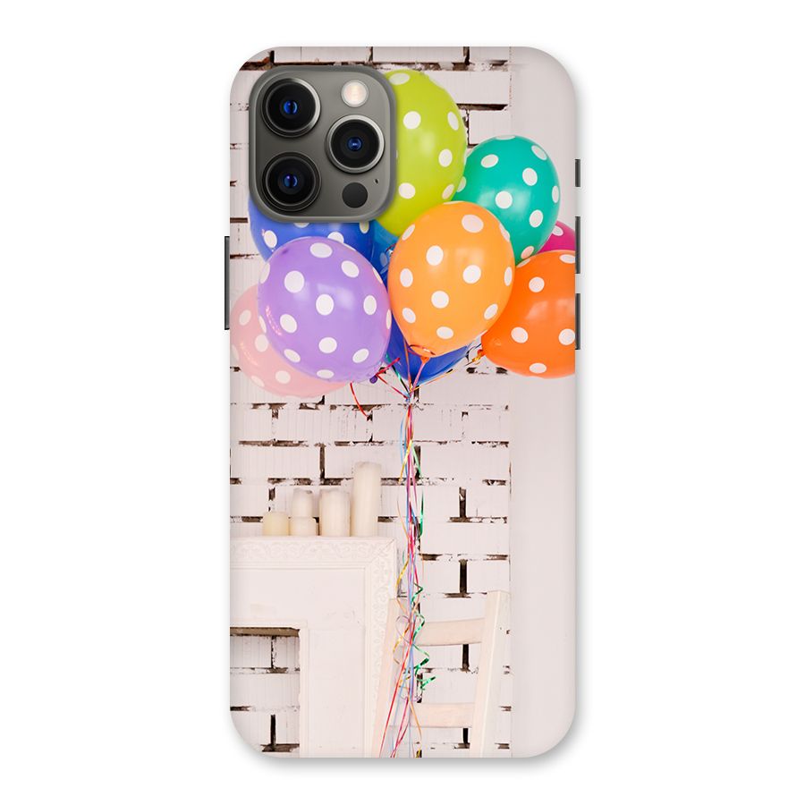 Party Balloons Back Case for iPhone 12 Pro Max