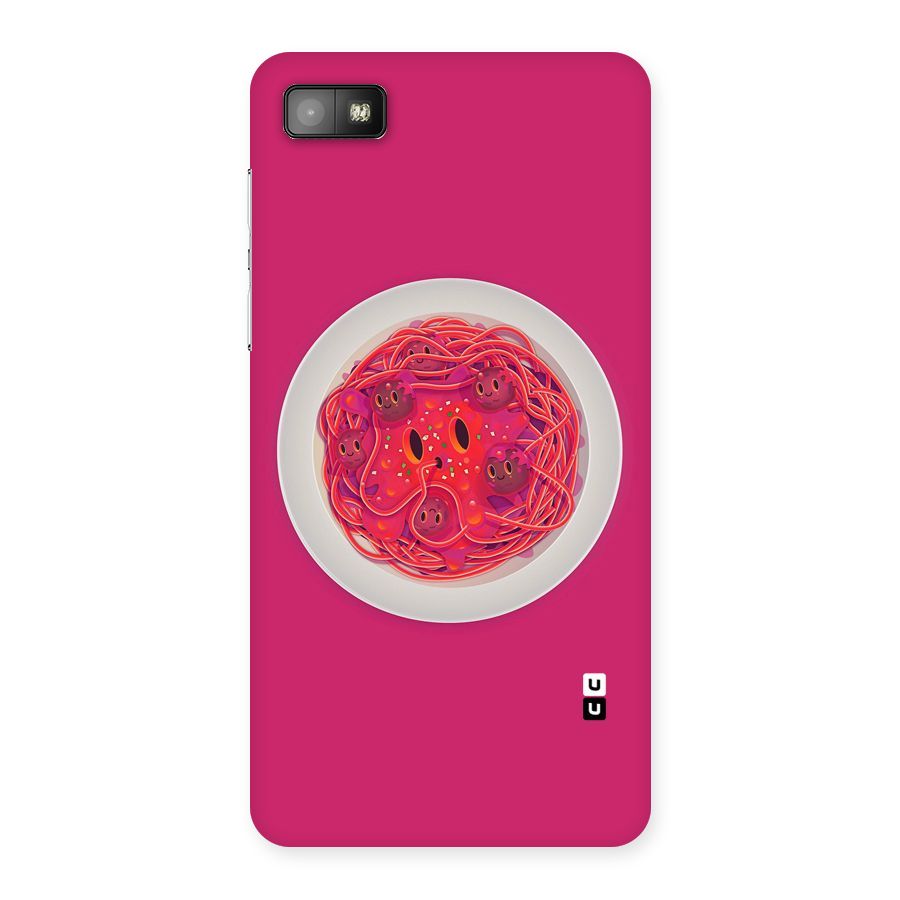 Pasta Cute Back Case for Blackberry Z10