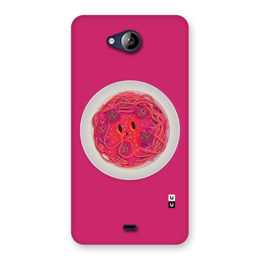 Pasta Cute Back Case for Canvas Play Q355