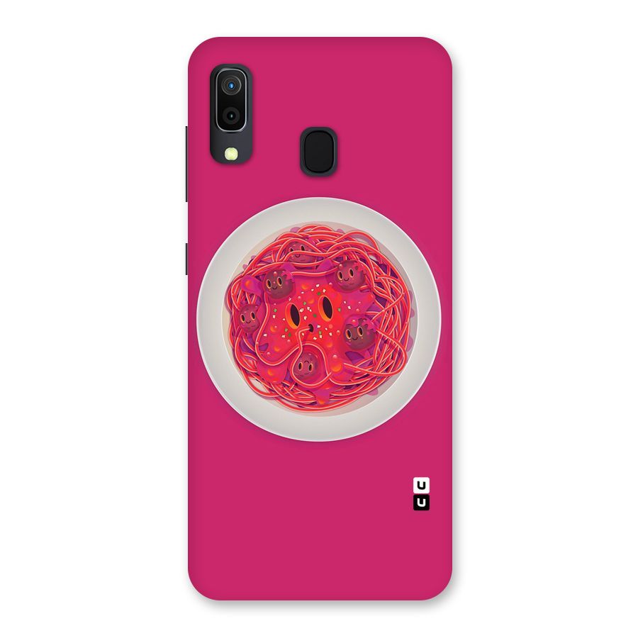 Pasta Cute Back Case for Galaxy A20
