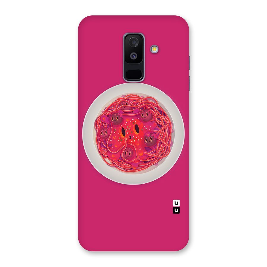 Pasta Cute Back Case for Galaxy A6 Plus