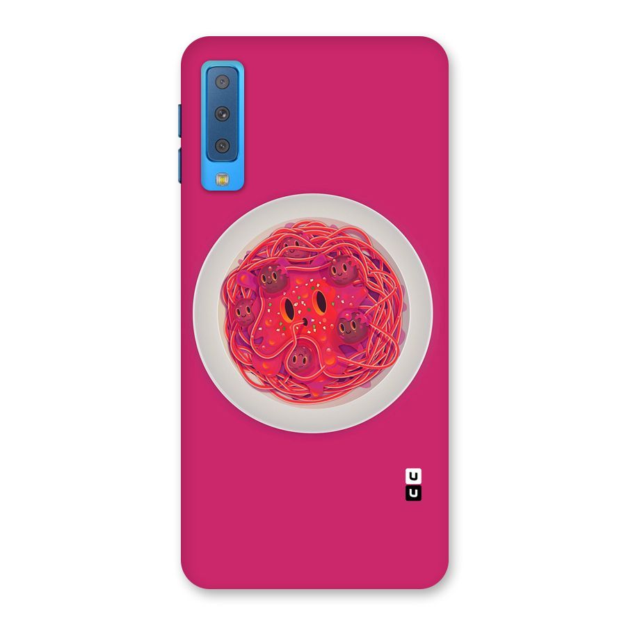 Pasta Cute Back Case for Galaxy A7 (2018)