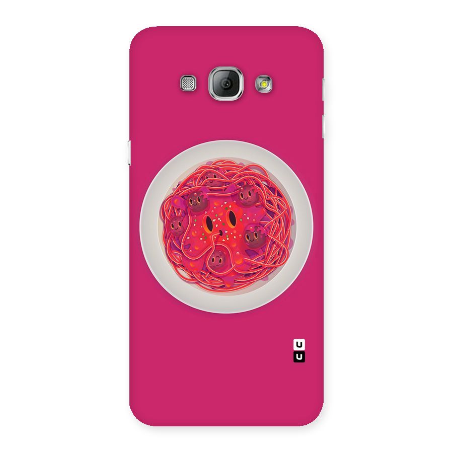 Pasta Cute Back Case for Galaxy A8